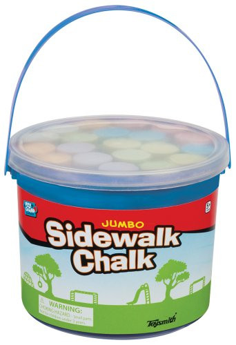 ToySmith Jumbo Sidewalk Chalk - 20 chalks