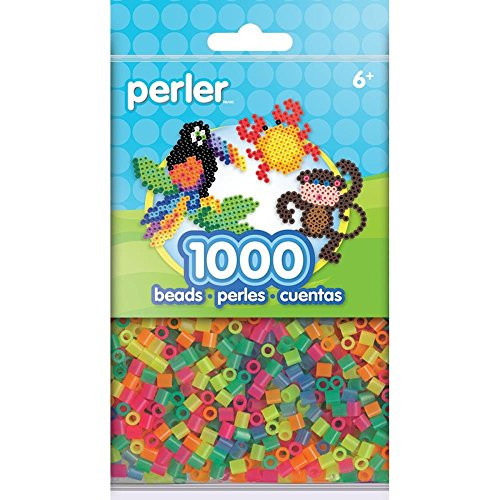Bulk Buy: Perler Beads Neon Mix, 1,000 Count (3 Pack) 80-15186
