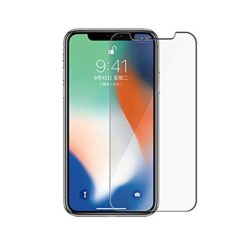 HOVTOIL Tempered Glass Screen Protector 2.5D 9H Premium Tempered Glass Screen Protector Film Compatible with iPhone X XS Max XR High Performance 1 for iPhone X  10