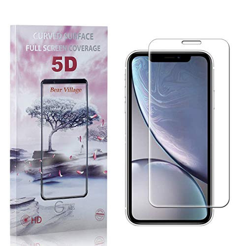 Screen Protector for iPhone XR Bear Village Premium Tempered Glass Screen Protector 9H Scratch Resistant Screen Protector Film for iPhone XR 1 Pack