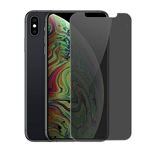 LINASHI Screen Protector HD Tempered Glass Privacy Film Screen Protector Compatible with iPhone X XS Max 11 Pro Max Compatible with iPhone XR
