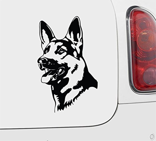 AK Wall Art German Shepherd - Vinyl Decal - Car Truck Laptop - Select Size