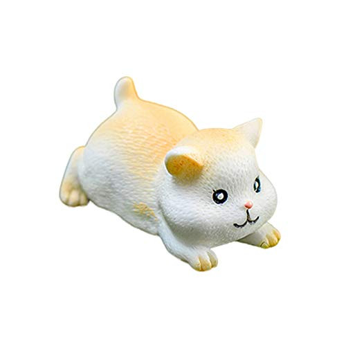 zhenleisier Miniature Garden DecorationHamster Mouse Resin Craft DIY Miniature Figurine Fairy Garden Accessories Micro Landscape Bonsai Doll House Home Ornament B
