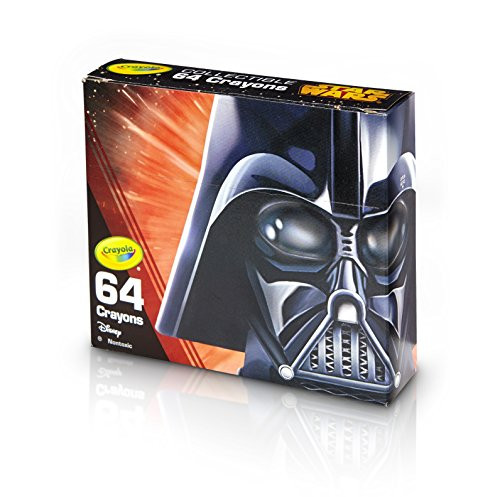 Crayola Limited Edition Crayon, Star Wars Darth Vader Toy (64 Count)