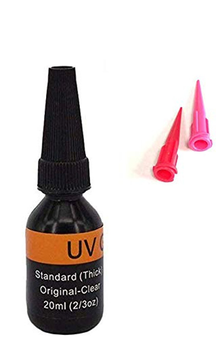 Riverruns UV Clear Glue Three Formula Thick Glue Fly Tying for Building Flies Flies Heads Bodies and Wings Tack Free Special Introductory Sale UV Thick Glue