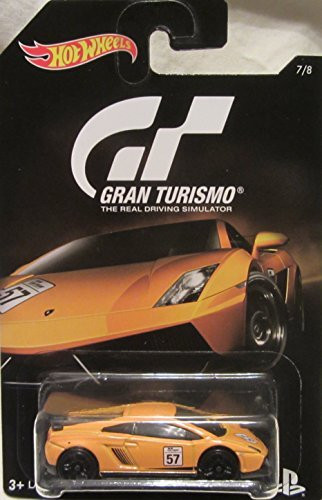 Hot Wheels 2016 Gran Turismo Lamborghini Gallardo LP 570-4 Superleggera 7/8, Orange