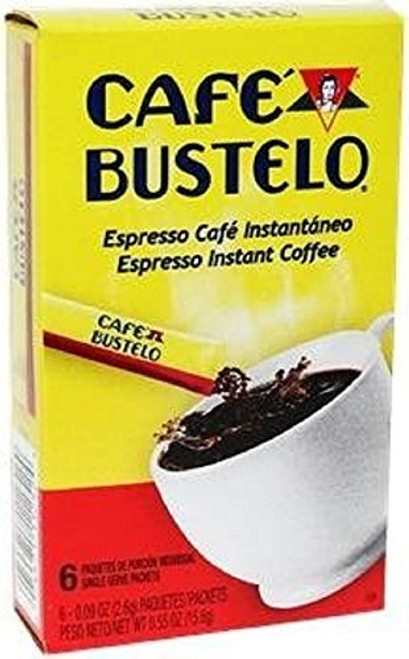 Bustelo Instant Coffee 6 Single Serve Packets. Pack of 1 Bustelo Instant Coffee 6 Single Serve Packets. Pack of 1