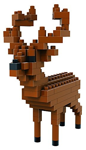 LOZ 9322 Building & Construction Deer Building Blocks (250 Piece)