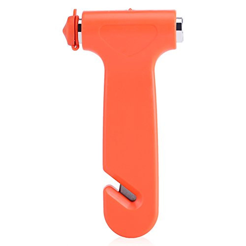 Yongfer Safety Hammer Emergency Hammer Life-Saving Hammer Window Breaker Cutter Rescue Tool-Safety Hammer Emergency Rescue Tool Car Window Breaking Cutter