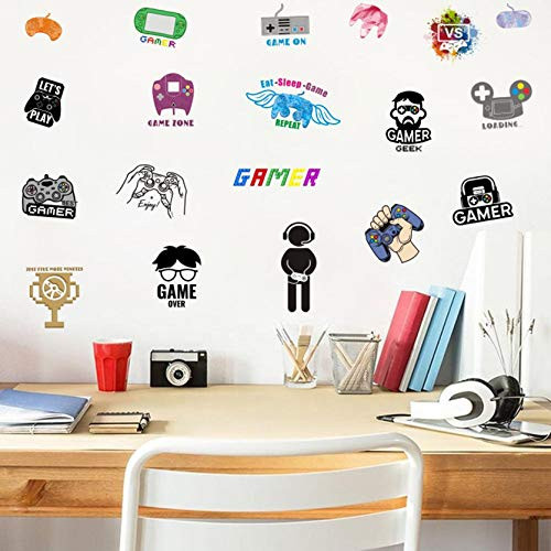 Game Boy Decal Game Controller Wall Stickers Gamer Decals Vinyl Wallpapers for Home Decoration Peel and Stick Nursery Boys Room Wall Vinyl Decal Lettering Stickers Home Decor Game Boy Decal Game Controller Wall Stickers Gamer Decals Vinyl Wallpapers for Home Decoration Peel and Stick Nursery Boys Room Wall Vinyl Decal Lettering Stickers Home Decor