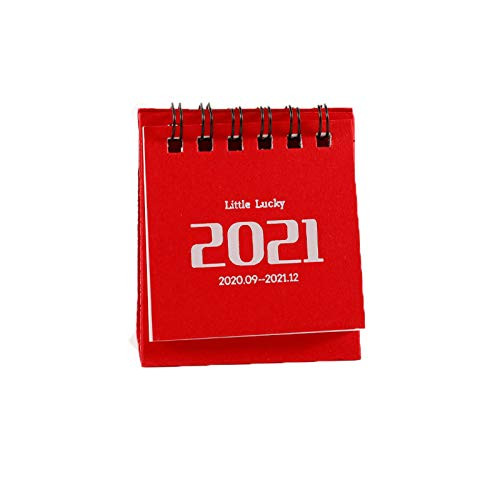 2020-2021 Mini Desk Calendars Stand Up Flip Calendar Daily Monthly Table Planner Daily Planner Desktop Calendar for School Office Home  Style H