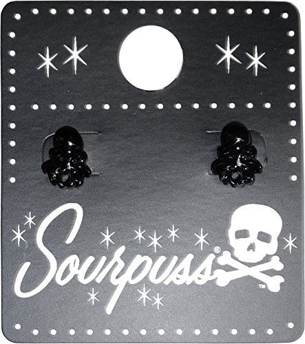 Black Octopus Earrings from Sourpuss Clothing
