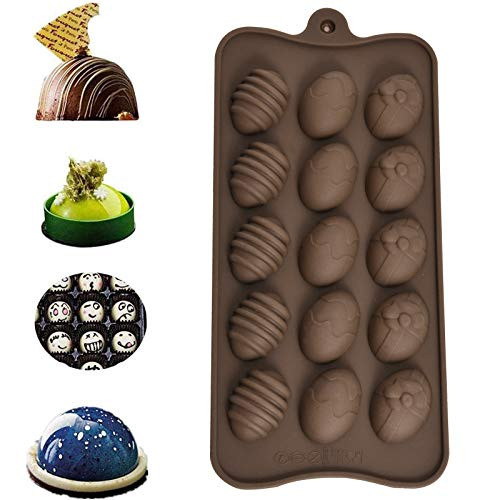 Easter Silicone 10 Cavity Mould DIY Chocolate Cupcake Cake Muffin Baking Mold