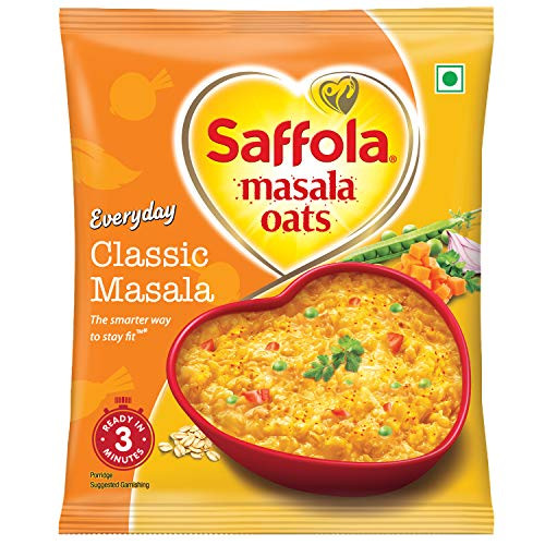 Saffola Masala Oats - Classic Masala 39 Grams  1.37 oz