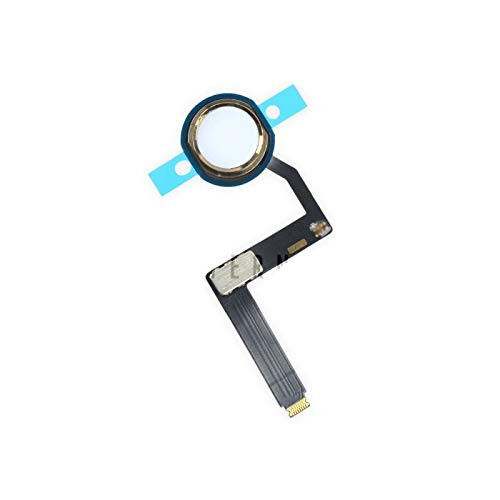 ePartSolution_iPad Pro 9.7 inch A1673 A1674 A1675 Home Button Module Flex Cable Ribbon Connector Menu Key Glod Replacement Part USA