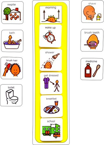 Visual Morning Routine AAC (Picture Communication Symbols)