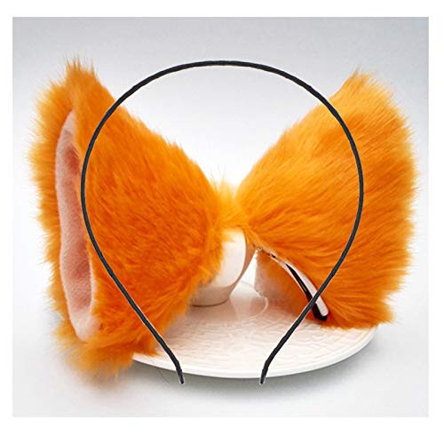 Cat Ears Headband Hair Clips Fox Ears Hair Bands Barrettes Women Furry Kitty Kitten Cat Headpiece Hairband Hair Hoop Halloween Party Decoration Cosplay Costume Handmade Hair Accessories Orangle Pink Cat Ears Headband Hair Clips Fox Ears Hair Bands Barrettes Women Furry Kitty Kitten Cat Headpiece Hairband Hair Hoop Halloween Party Decoration Cosplay Costume Handmade Hair Accessories Orangle Pink
