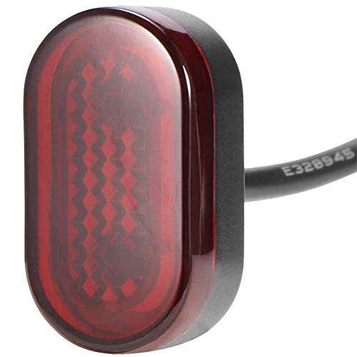 COSH Rear Tail Light Brake Light Taillight Electric Scooter Replacement Part Accessory for Xiaomi m365 Black