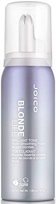 Joico Blonde Life Brilliant Tone Violet Smoothing Foam 1.65-Ounce Joico Blonde Life Brilliant Tone Violet Smoothing Foam 1.65-Ounce