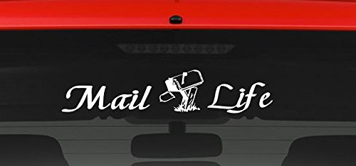 CustomDecal US Mail Life  L13  Vinyl Decal Sticker Car Truck Laptop Netbook Window