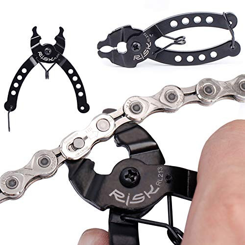 Portable Mini Chain Plier Bike Chain Tool Bicycle Chain Quick Link Open Close Tool Easy Using Chain Remover Plier Bike Chain Removal Installation Tool Bicycle Chain Pliers for Road Mountain Bike