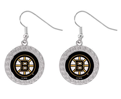 Aminco NHL Boston Bruins Dimple Earrings