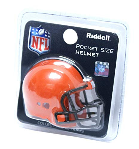 Riddell NFL Cleveland Browns Helmet Pocket Pro One Size Team Color