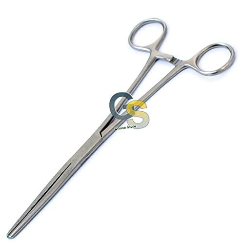 G.S Forceps - Straight Stainless Steel 6.25IN