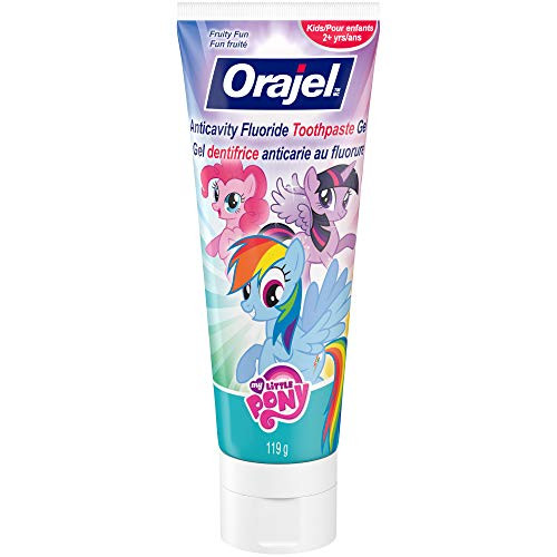 Orajel My Little Pony Anticavity Fluoride Toothpaste Fruity Fun 4.2 Oz Orajel My Little Pony Anticavity Fluoride Toothpaste Fruity Fun 4.2 Oz