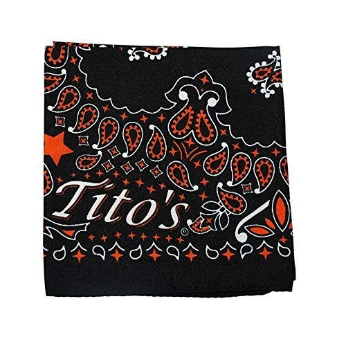 Titos Handmade Vodka Vodka Bandana Black