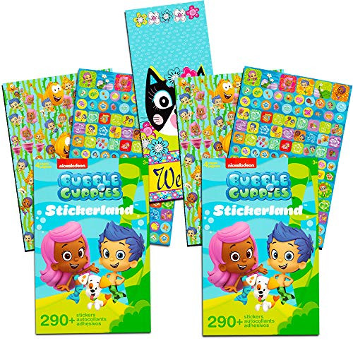 Bubble Guppies Stickers Set ~ Over 290 Bubble Guppies Stickers  Bubble Guppies Party Supplies