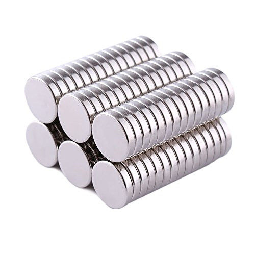 ELECFIND Magnets Magnet, For Refrigerator Fridge, Round, Permanent, Craft, Office(Disc:10x3mm)