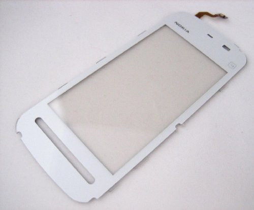 White Touch Screen Digitizer Front Glass Lens Part for Nokia 5230 Xpress Music XM ~ Mobile Phone Repair Parts Replacement