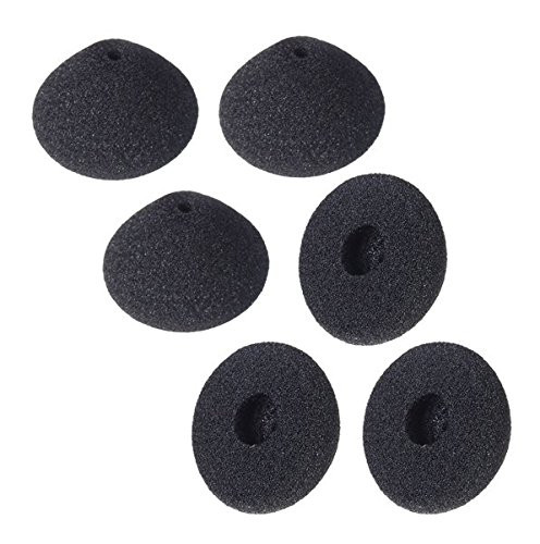 Executive Communication Systems ECS 510310928231 CS Replacement Cone Shape Ear Cushions for Philips Transcription Headsets 3 Pair