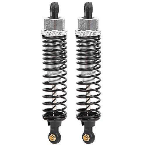 RC Car Damper 2Pcs Metal Shock Damper RC Car Shock Absorber Upgrade Replacement Parts Compatible with 1 10 RC Car 85MM