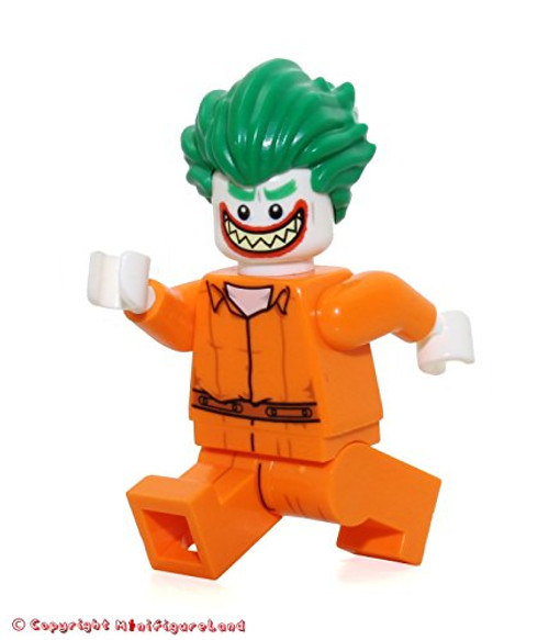 The LEGO Batman Movie MiniFigure - Joker (Prison Jumpsuit) From Set 70912 The LEGO Batman Movie MiniFigure - Joker (Prison Jumpsuit) From Set 70912