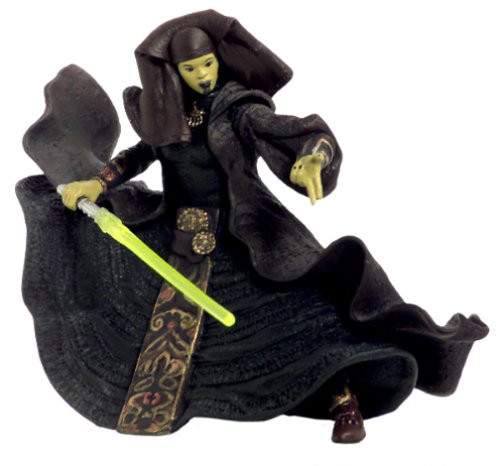 Star Wars Attack of the Clones Action Figure #26 - Luminara Unduli (Jedi Master)