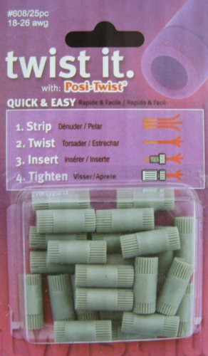 Posi-Products Posi-Twist Wire Connectors 18-26 gauge
