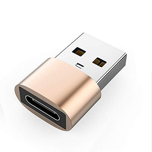 2PCS USB 3.0  USB-A  Male to USB3.1  Type-C  Female Rose Gold Adapter Converter