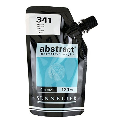 Sennelier Abstract Innovative Heavy Body Acrylic Paint 120ml Pouch Turquoise