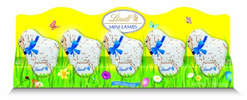 Lindt Mini Lambs Milk Chocolate 1.7 Ounce 5 Count