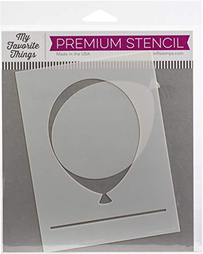 MY FAVORITE THINGS Stencil MFT 4.5X6 BG Big Balloon