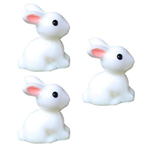 Amosfun 20pcs Mini Micro Landscape Rabbit Bunny Figurines Fairy Rabbit Cake Cupcake Toppers Rabbit Cake Decoration Miniature Fairy Garden Decoration Ornament Small Ears Amosfun 20pcs Mini Micro Landscape Rabbit Bunny Figurines Fairy Rabbit Cake Cupcake Toppers Rabbit Cake Decoration Miniature Fairy Garden Decoration Ornament Small Ears