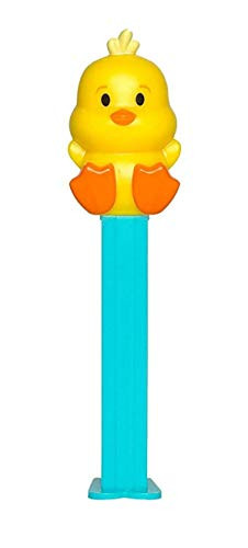 Pez Easter Candy Dispenser  Yellow Baby Chick With 2 Pez Candy Refills   Easter Candy Easter Baskets Party Favors Grab Bags