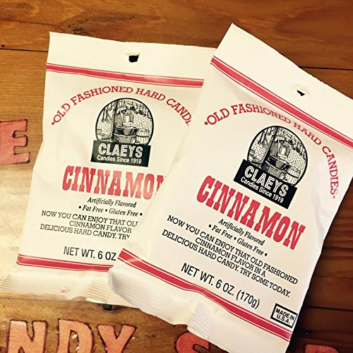 Claeys Cinnamon Hard Candy 6 Oz Package