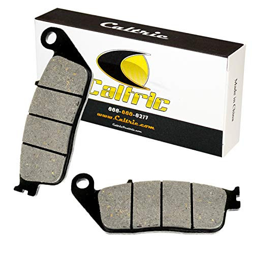 Caltric Front Brake Pads compatible with Honda CN250 Cn 250 Helix 250 1986 1987 1988 1989 1990-2007 Caltric Front Brake Pads compatible with Honda CN250 Cn 250 Helix 250 1986 1987 1988 1989 1990-2007