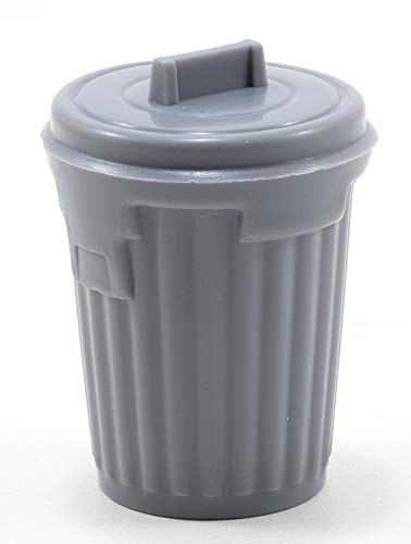 Melody Jane Dollhouse Dustbin Bin Trash Can Miniature Garage Shop Garden Accessory