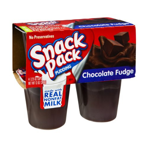 Snack Pack Chocolate Fudge Pudding 4 pk