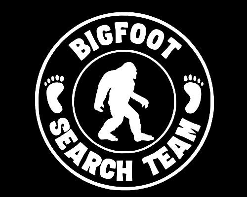 Bigfoot Search Team Funny Decal Vinyl Sticker Cars Trucks Vans Walls Laptop White 5.5 x 5.5 in DUC512 Bigfoot Search Team Funny Decal Vinyl Sticker Cars Trucks Vans Walls Laptop White 5.5 x 5.5 in DUC512