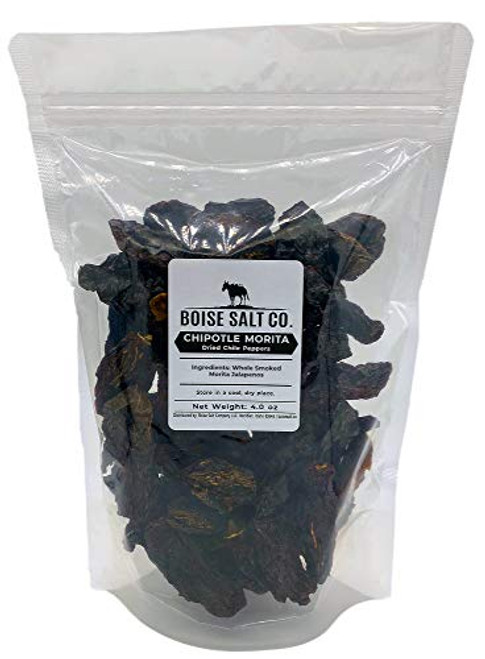 Boise Salt Co. Chipotle Morita Chile Peppers 4 oz - Resealable Pouch Boise Salt Co. Chipotle Morita Chile Peppers 4 oz - Resealable Pouch